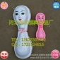 厂家 各种尺寸塑料人头 纸人头 橡子脸 童男女殡葬用品