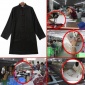毛混纺复古民族风手工编织盘花扣男唐装**表演服订制加工